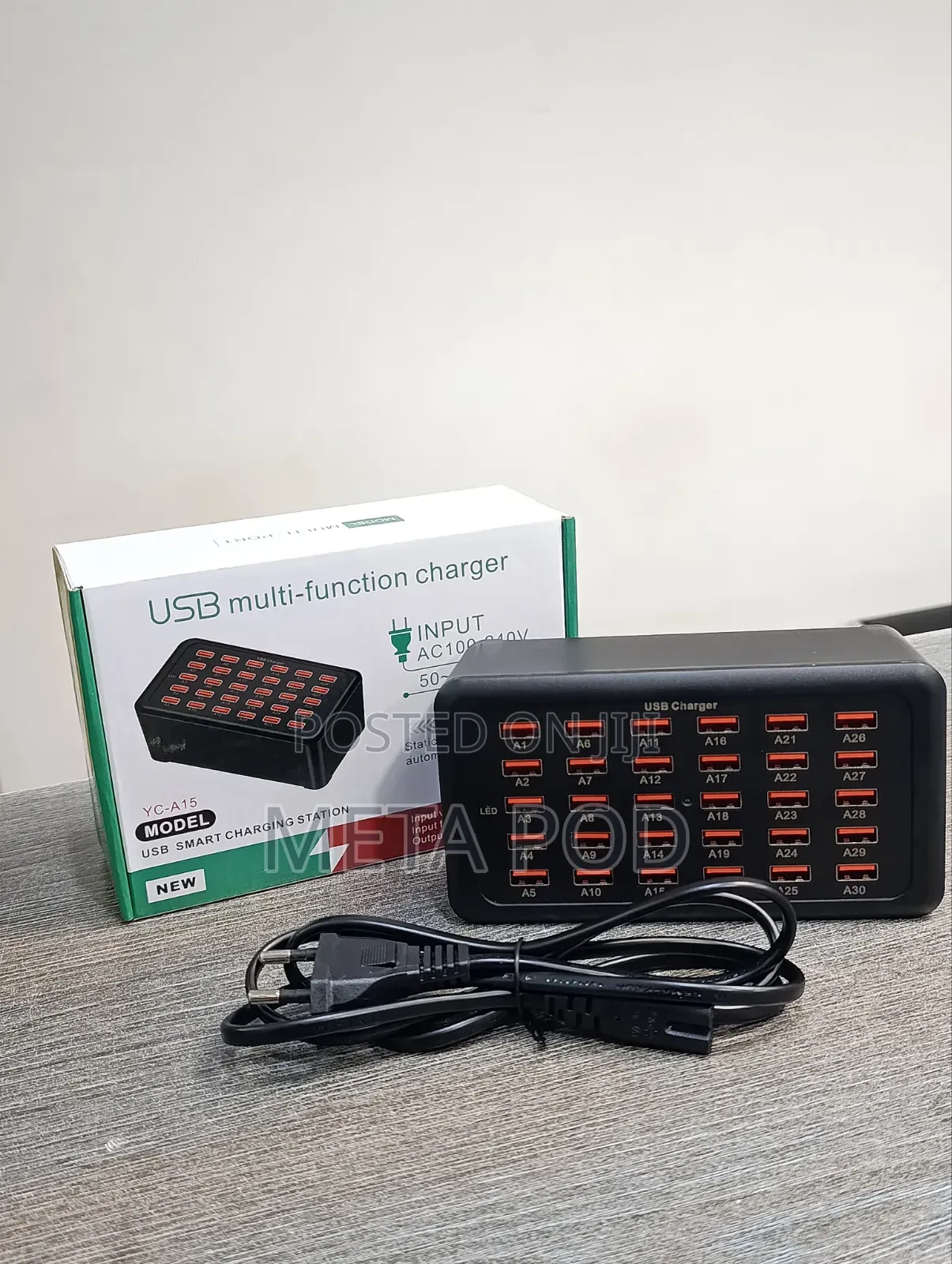 USB 30ports Multi-Function Smart Charging Station