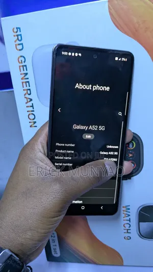 Samsung Galaxy A52 5G 128 GB Black