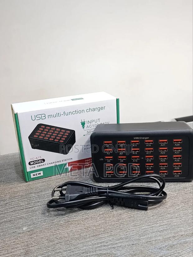 USB 30ports Multi-Function Smart Charging Station - thumbnail 2