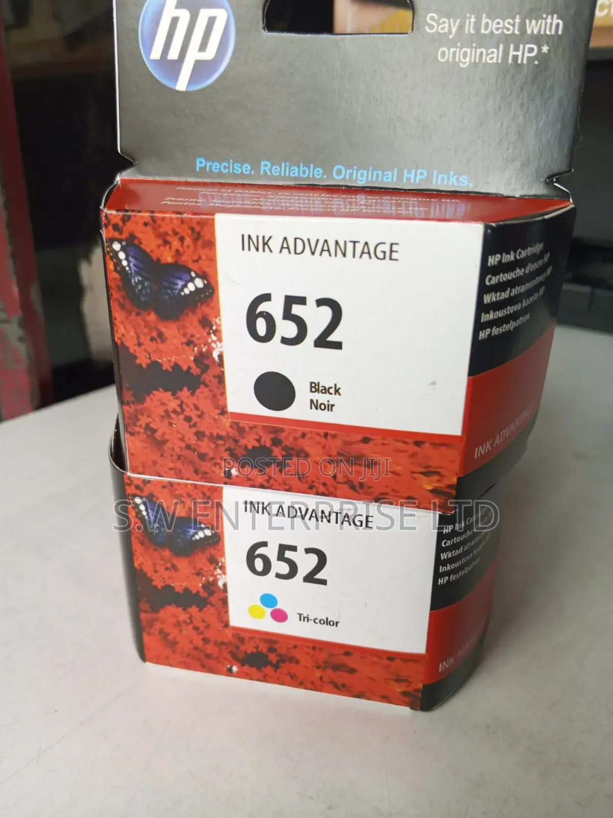 HP 652 Original Ink Cartridges,