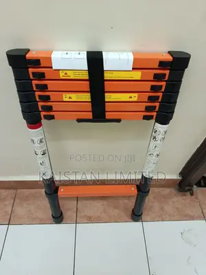 2.7M Aluminium Telescopic Ladder / 7 Step Single Telescopic Ladder