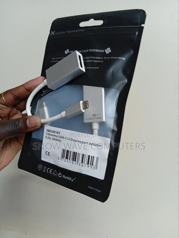 Type C to Display Port Adapter - main view