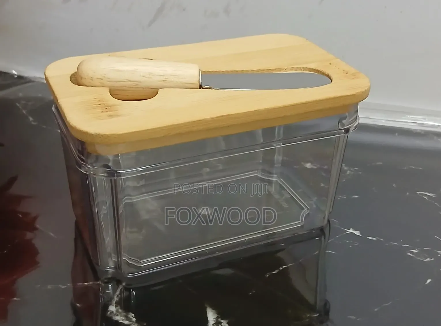Rectangular Butter Dish Available