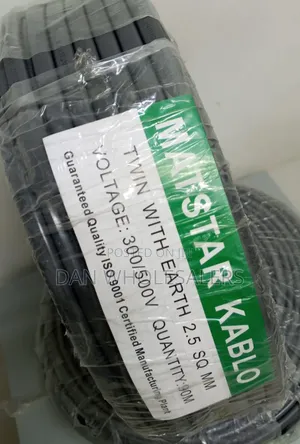 90M Cable 2.5mm Thick Twin With Earth