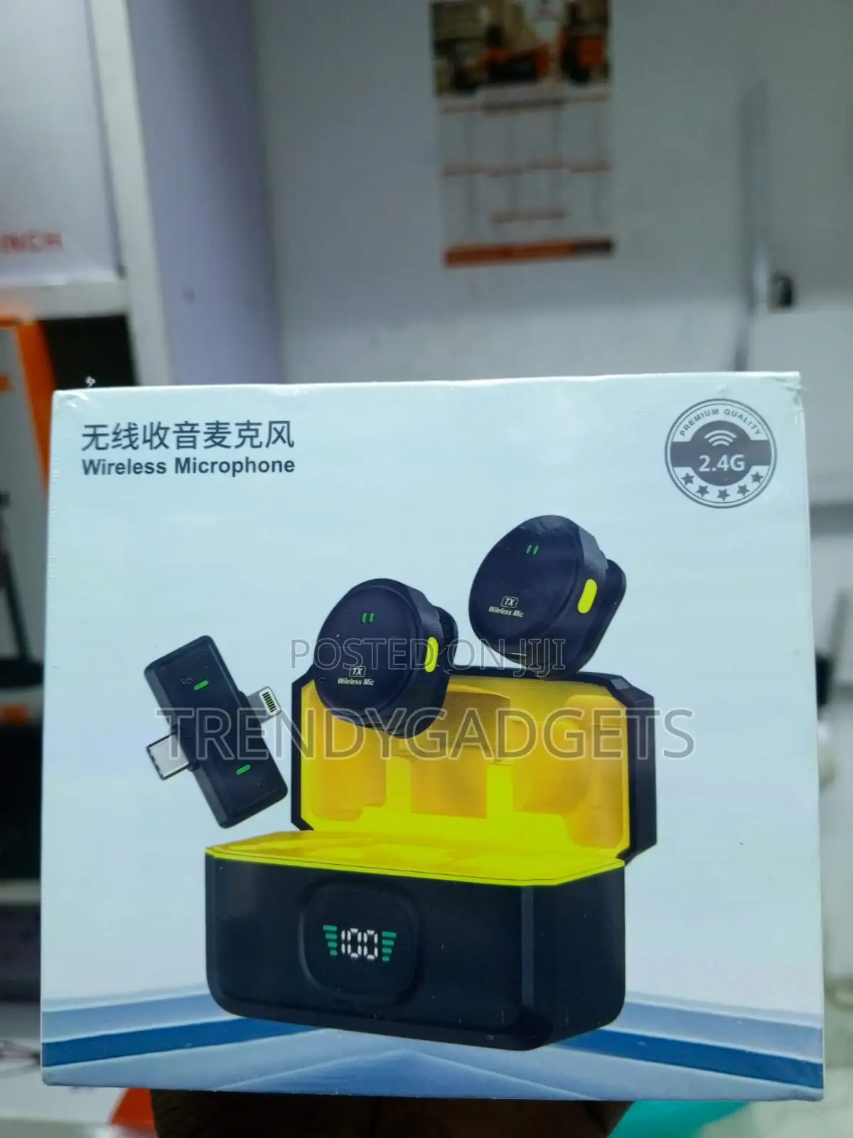 Q9 Type-C Lightning Wireless Lapel Microphones With Noise Reduction