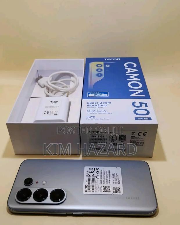 Tecno Camon 50 Pro 256 GB Gray - main view