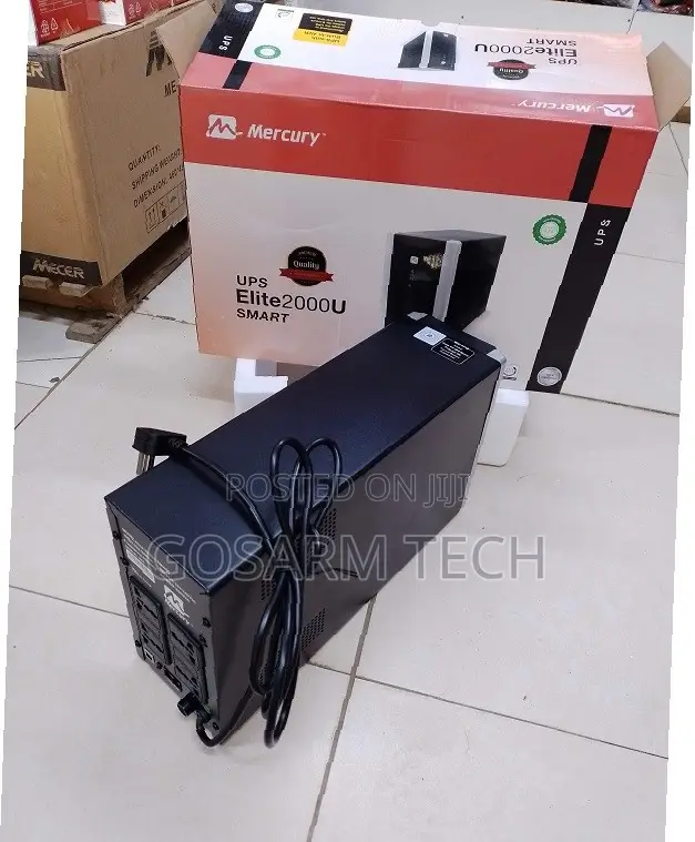 New Mercury Elite 2000VA / 2KVA UPS – Reliable Power Backup