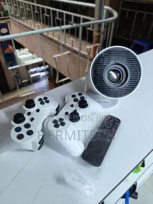 HY300 Pro Mini Projector for Console Gaming at Home