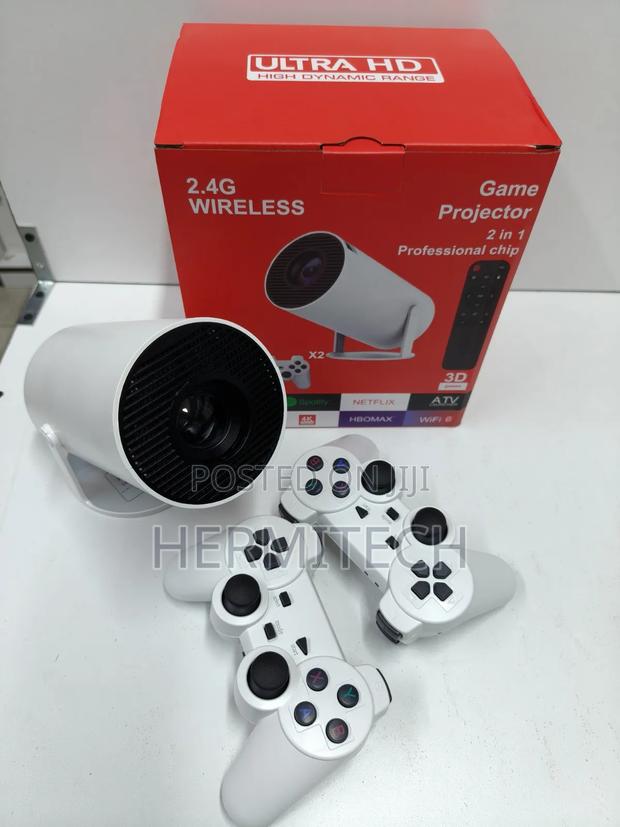 HY300 Pro Mini Projector for Console Gaming at Home - thumbnail 2