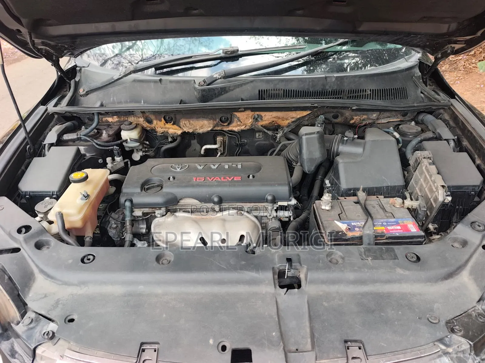 Toyota Vanguard 2012 Black
