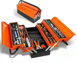 85-Piece Cantilever Metal Tool Box Set