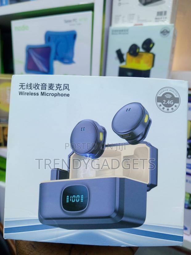Q8 Magnetic Wireless Microphone Set for Android and iPhone - thumbnail 2