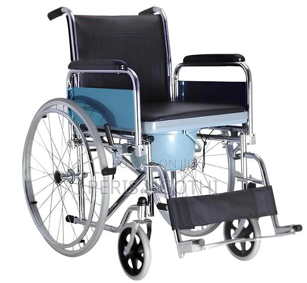 Wheel Chair With Commode - main view