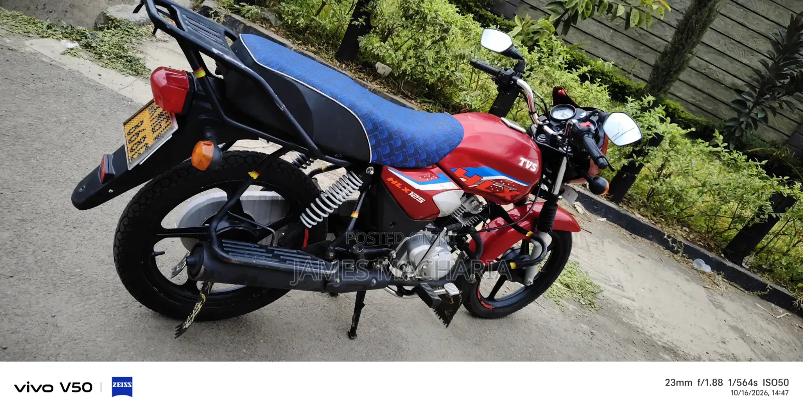 TVS Max 125 2026 Red