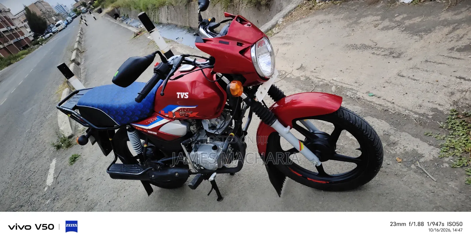TVS Max 125 2026 Red