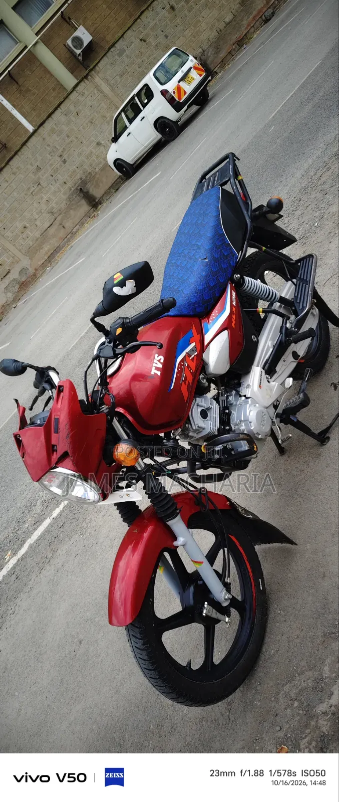 TVS Max 125 2026 Red