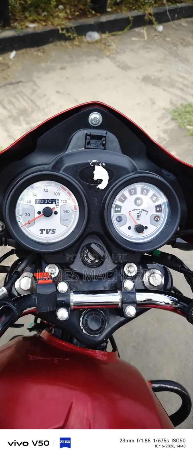 TVS Max 125 2026 Red