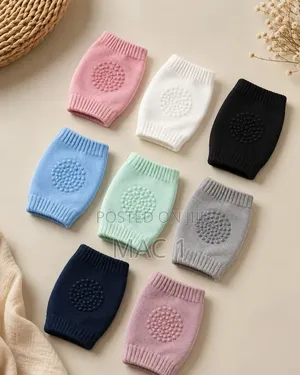 Premium Baby Knee Protectors With Smiley Cushion