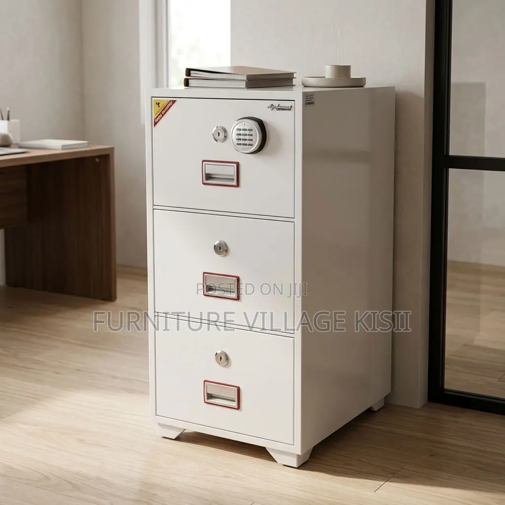 3-Drawer Diplomatic Fire Proof Office Safe