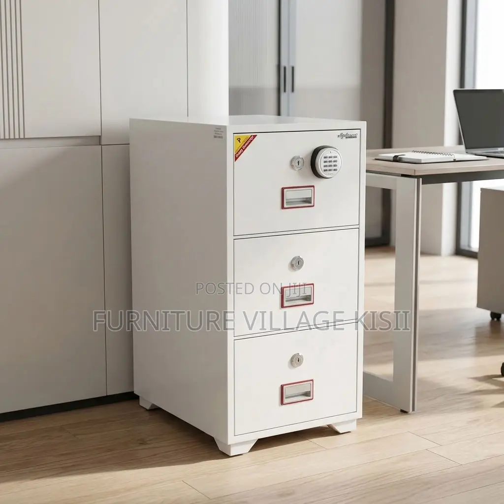 3-Drawer Diplomatic Fire Proof Office Safe
