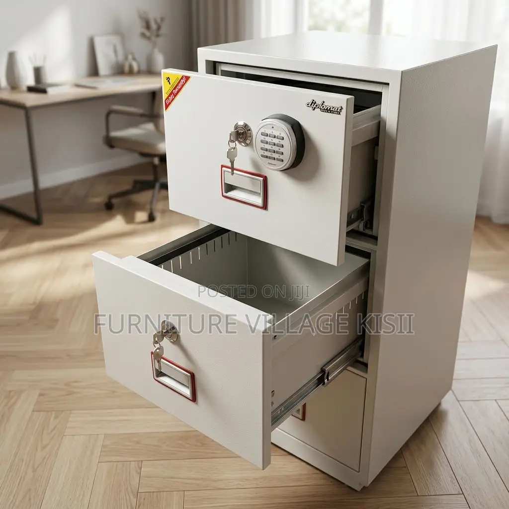 3-Drawer Diplomatic Fire Proof Office Safe