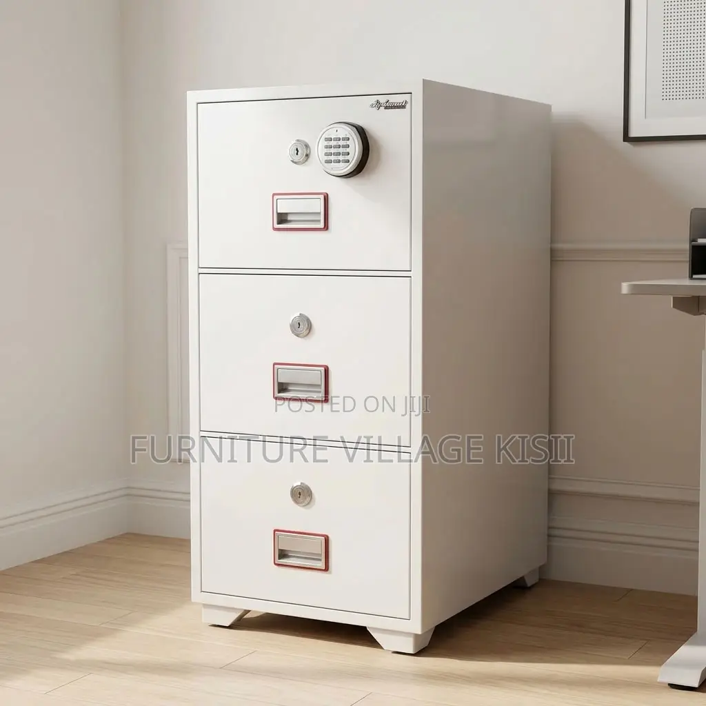 3-Drawer Diplomatic Fire Proof Office Safe