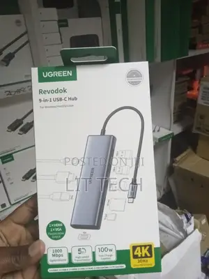 UGREEN Revodok 9-in-1 USB-C Hub (Model CM498 / 15600)multiport Adapter