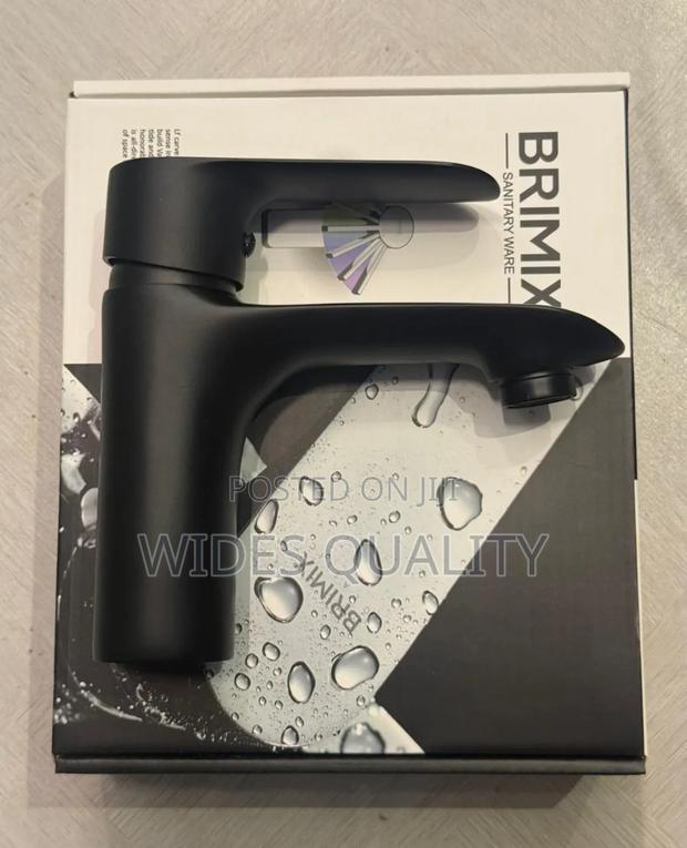 Brimix Black Basin Mixer Heavy Gauge