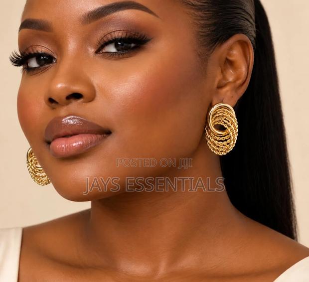 Simple and Unique Earrings - main view