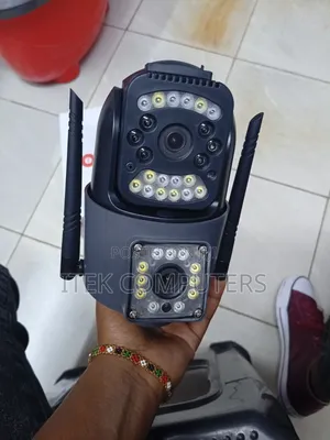 V380 Pro 4G Dual Lens CCTV Camera With Flexible Installation Options