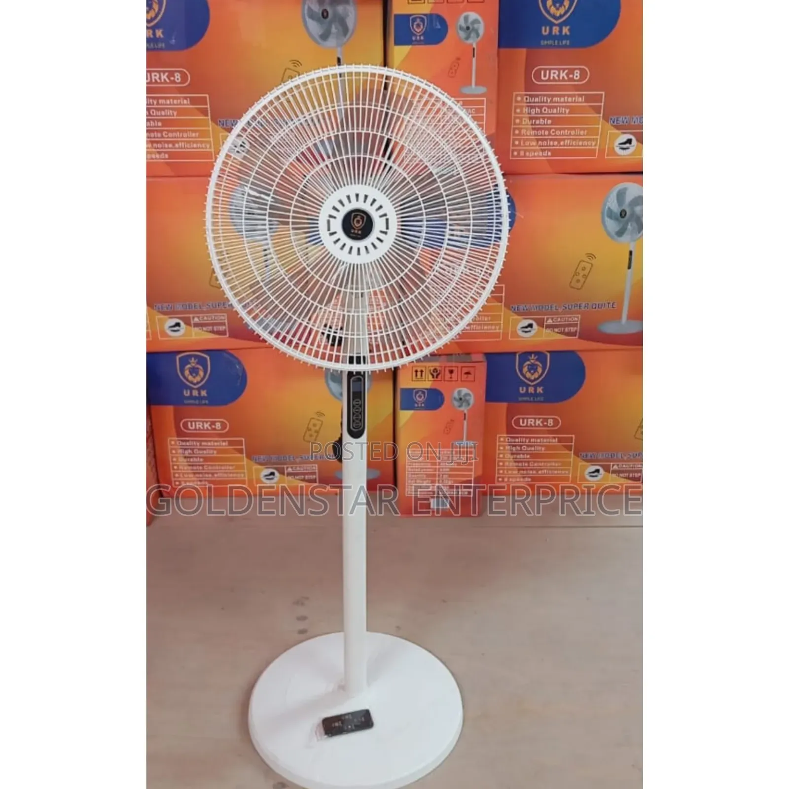 Urk Standing Fan With Remote