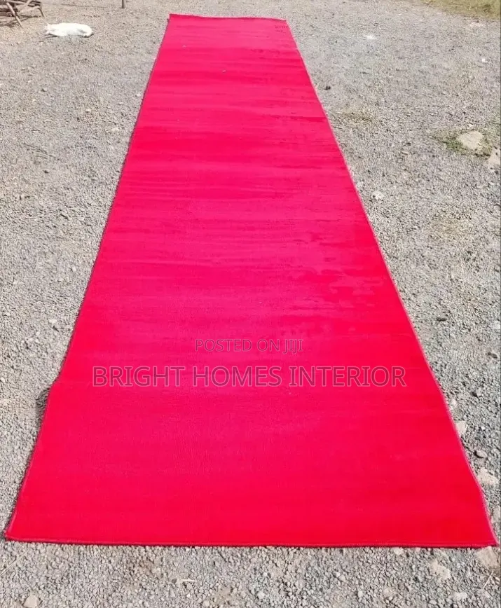 Red Runway Carpet Available Width Is 1m