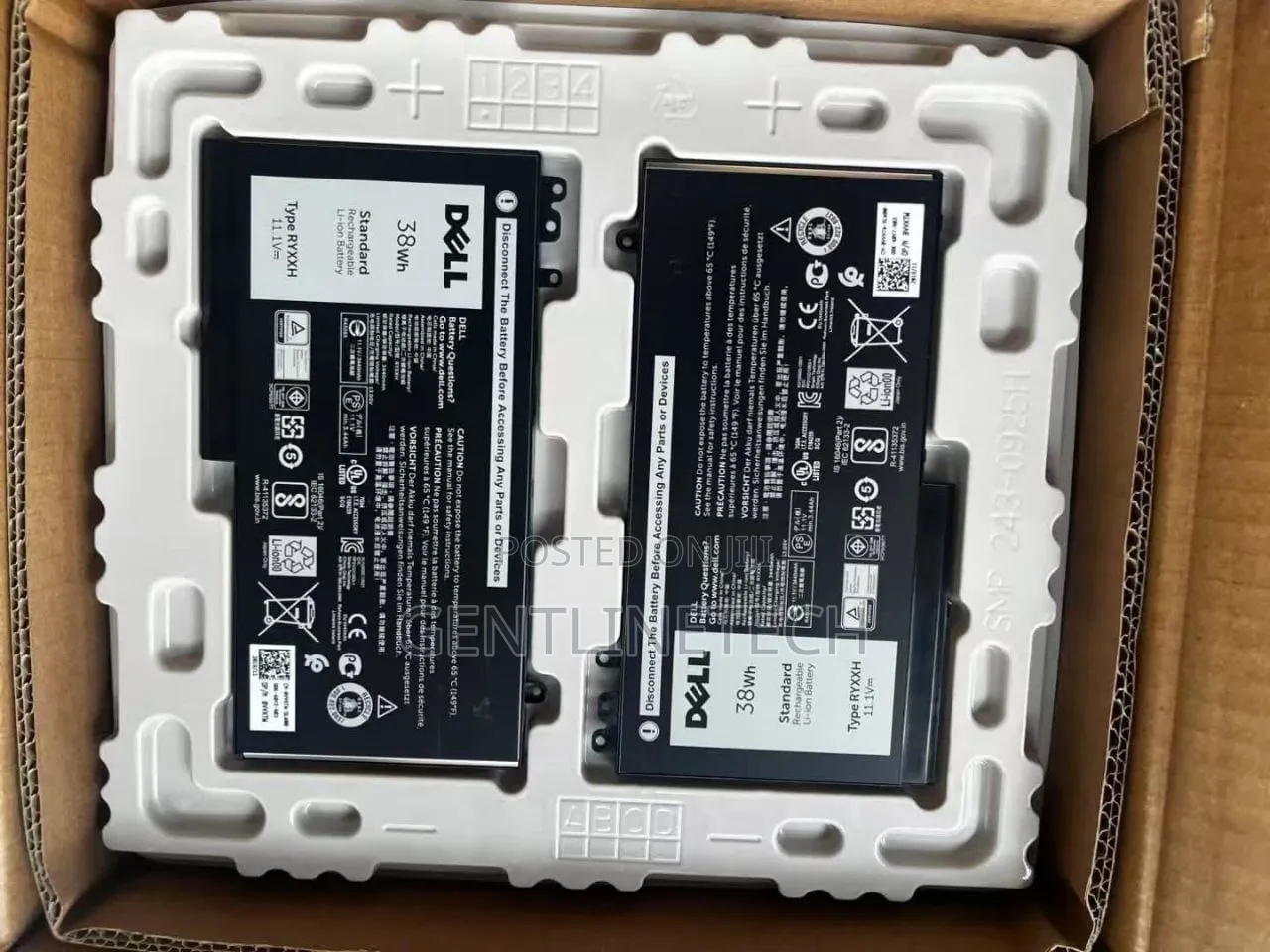 Dell 38Wh Laptop Batteries