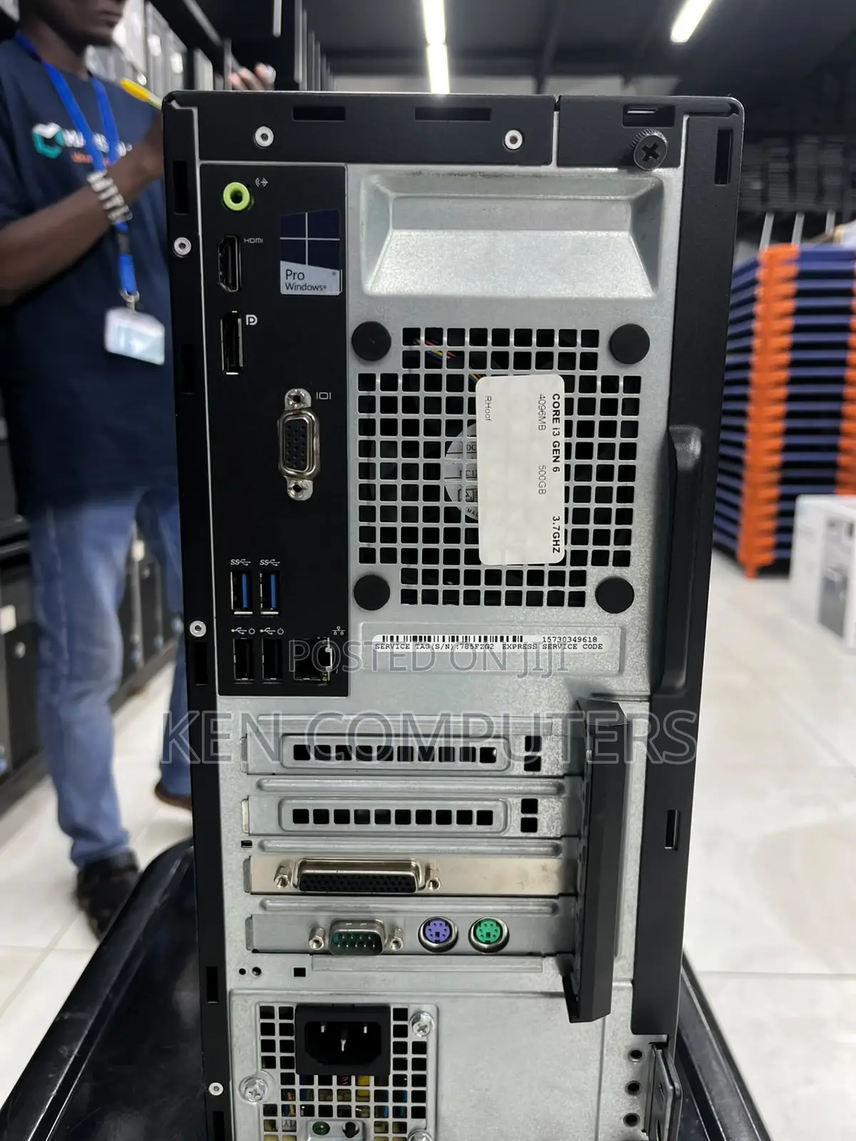 Desktop Computer Dell Optiplex 3040 4GB Intel Core i3 HDD 128GB