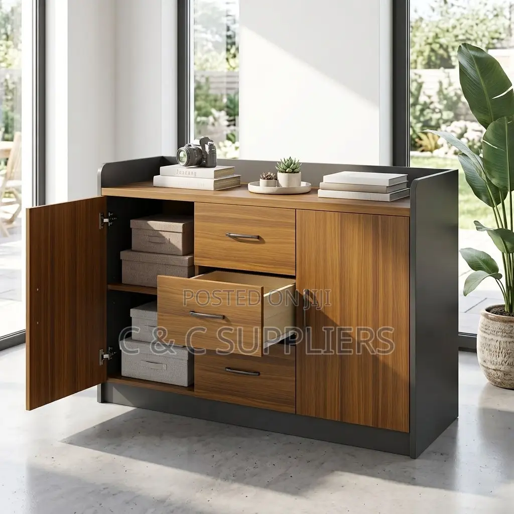 File Credenza Cabinet With Drawers