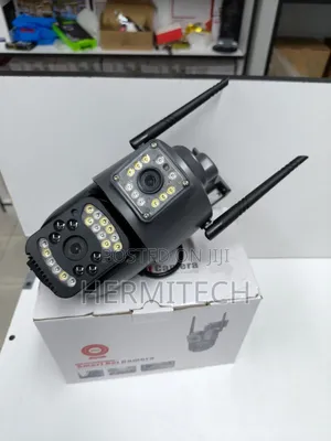 Dual Lens 4G CCTV Camera for Warehouse Monitoring