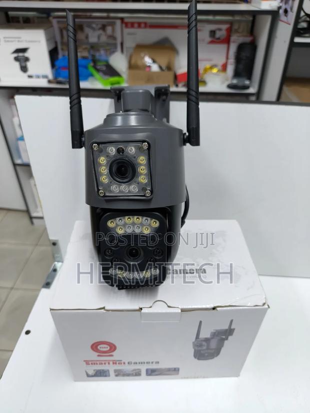 Dual Lens 4G Electric CCTV Camera for Remote Property Checks - main view