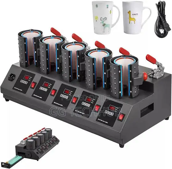 5 in 1 Mug Press Machine