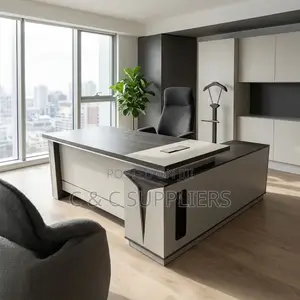 Imported Office Table With Extension-1800mm