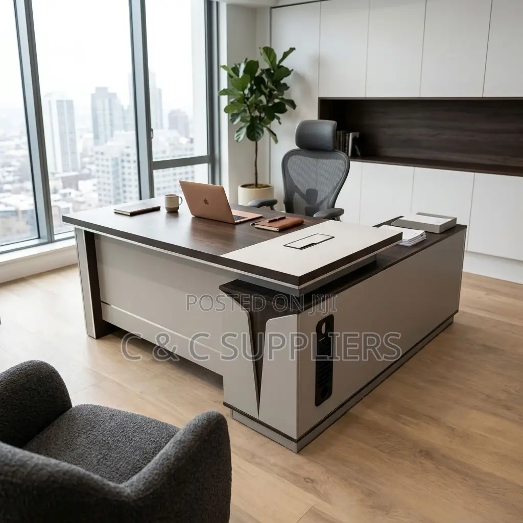 Imported Office Table With Extension-1800mm