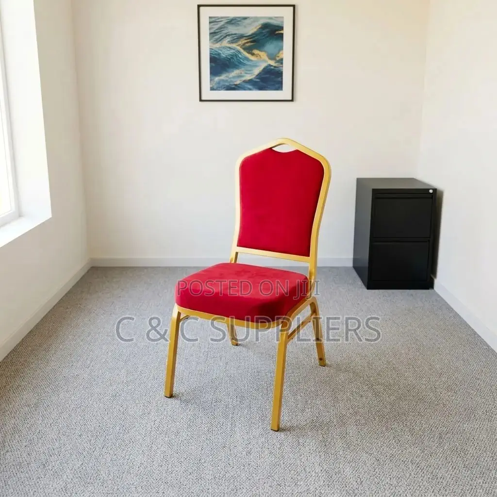 Red Executive Meeting Chair.