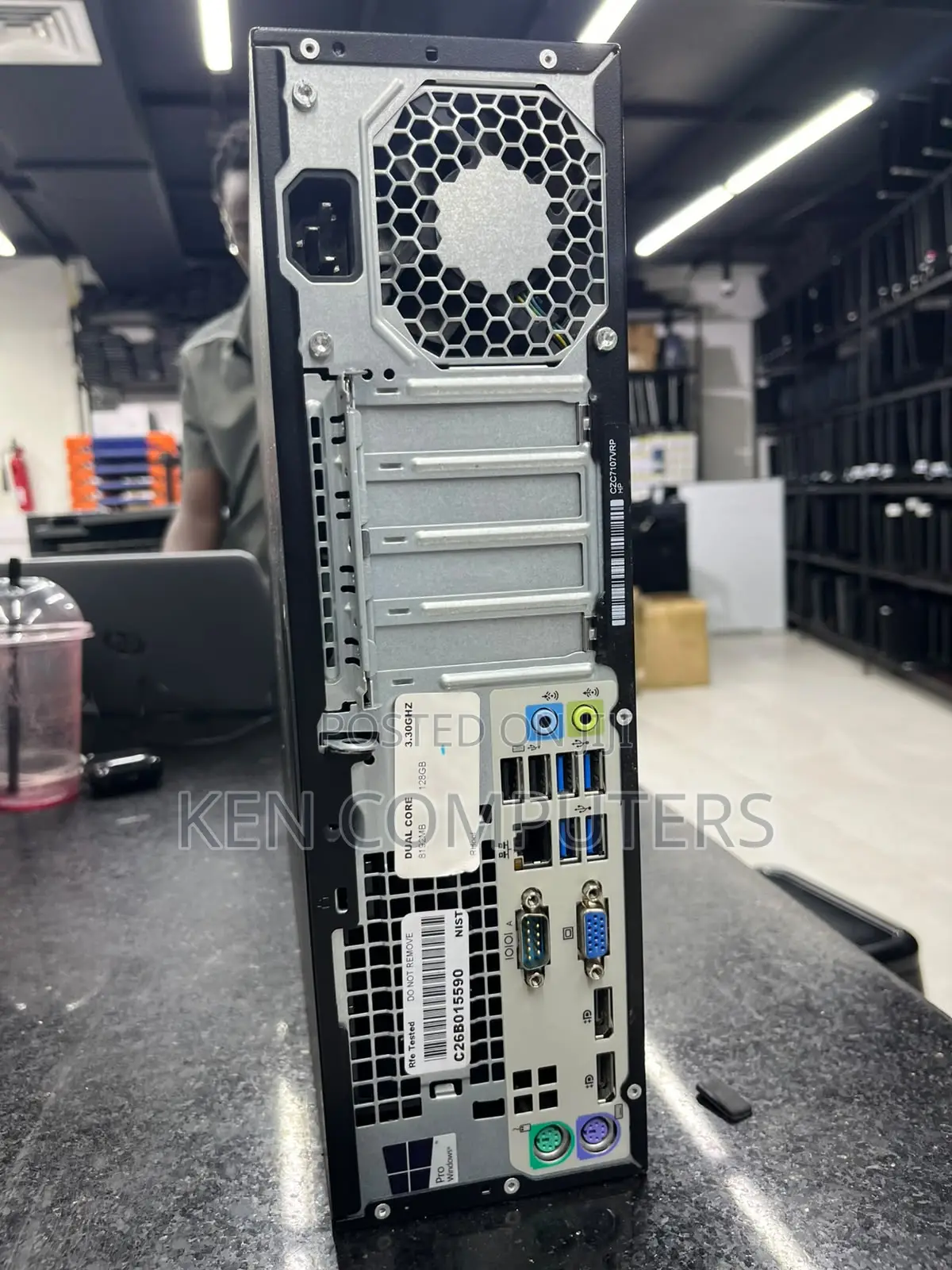 Desktop Computer HP ProOne 600 G3 8GB Intel Core i5 HDD 128GB