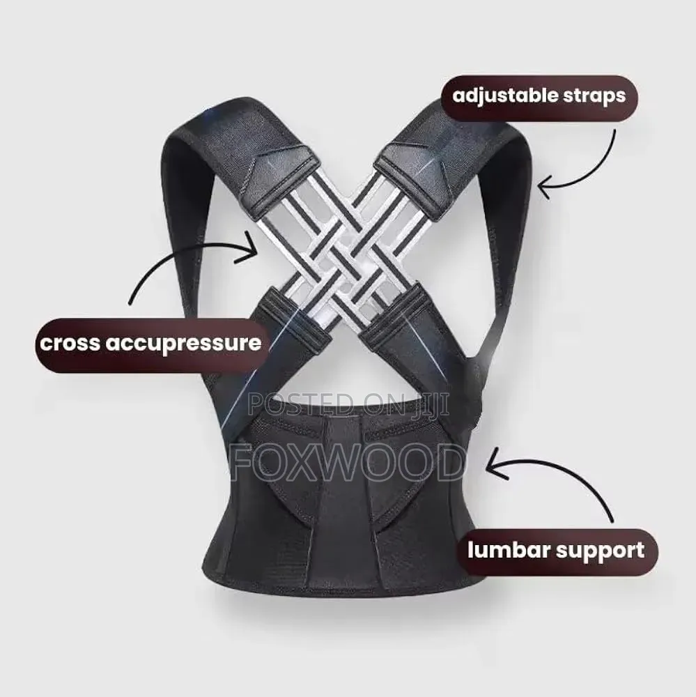 X-Cross Posture Corrector and Lumbar Support Belt