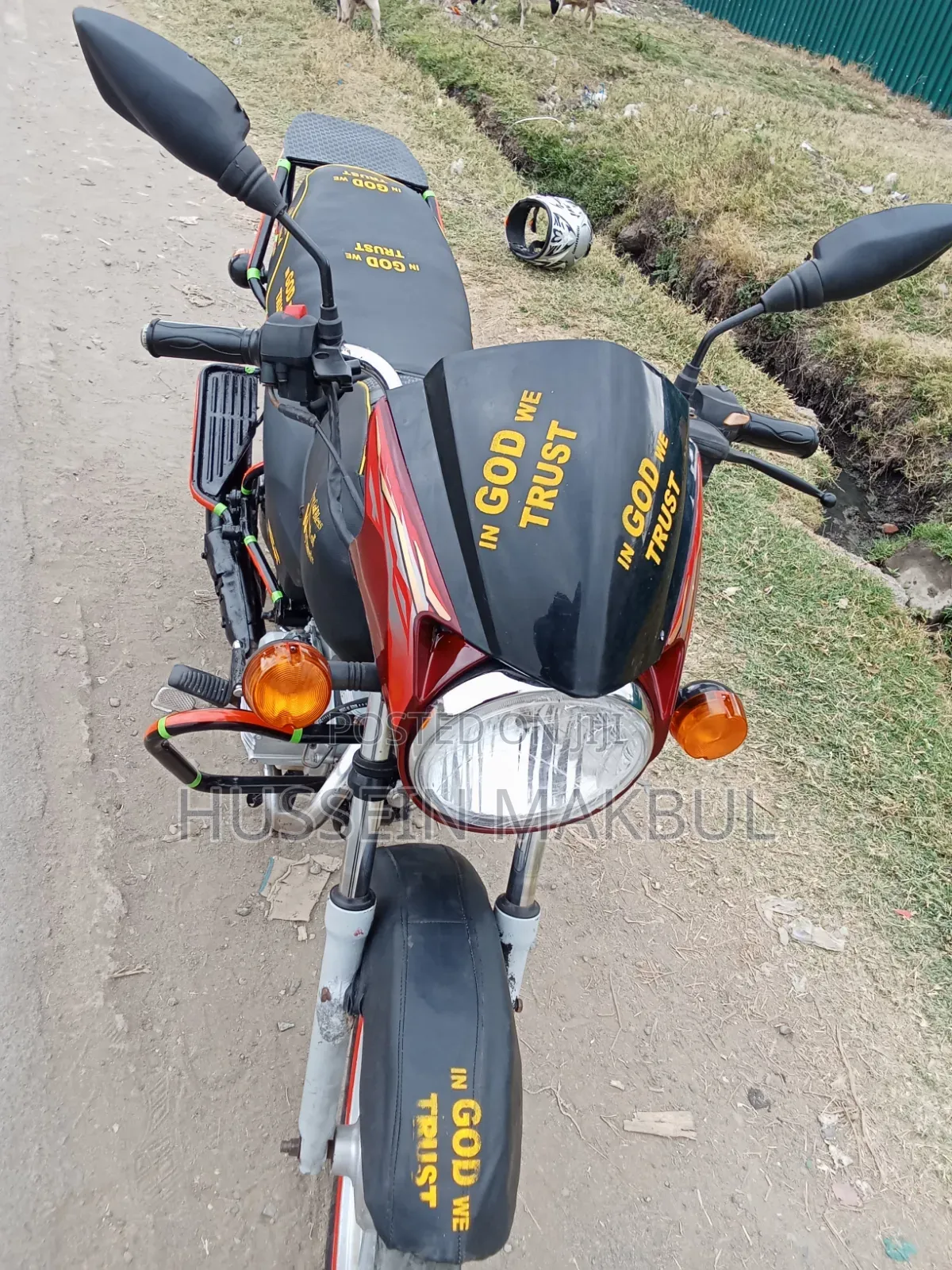 TVS HLX 125 2021 Red