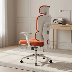 Orange Executive Orthopedic Seat.
