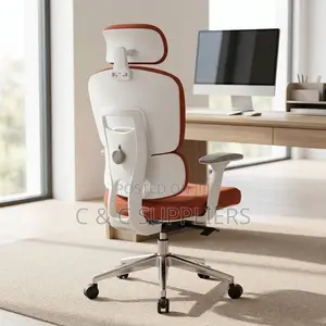 Orange Executive Orthopedic Seat.