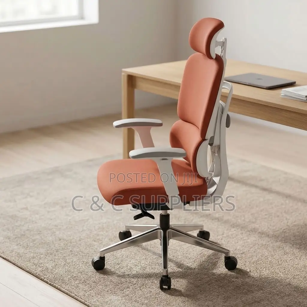 Orange Executive Orthopedic Seat.