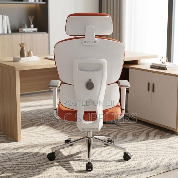 Orange Executive Orthopedic Seat. - thumbnail 11