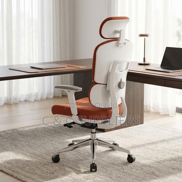 Orange Executive Orthopedic Seat. - thumbnail 13