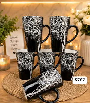 490 ML Ceramic Tree Cups